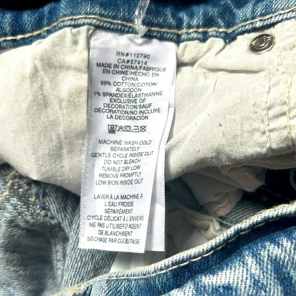 True Religion Woman’s Painted RICKI Relaxed Straight, Size 29 - Picture 9 of 13
